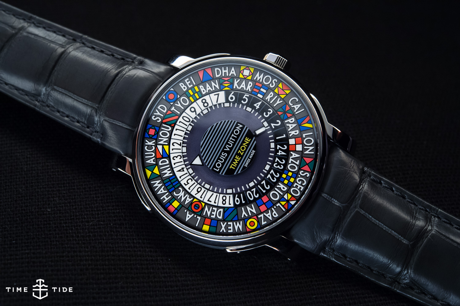 HANDS-ON: The Louis Vuitton Escale Time Zone - Time and Tide Watches