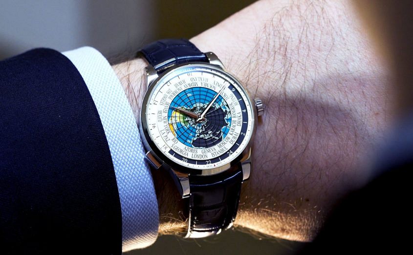 Montblanc's limited edition Orbis Terrarum for UNICEF, on the wrist for video review