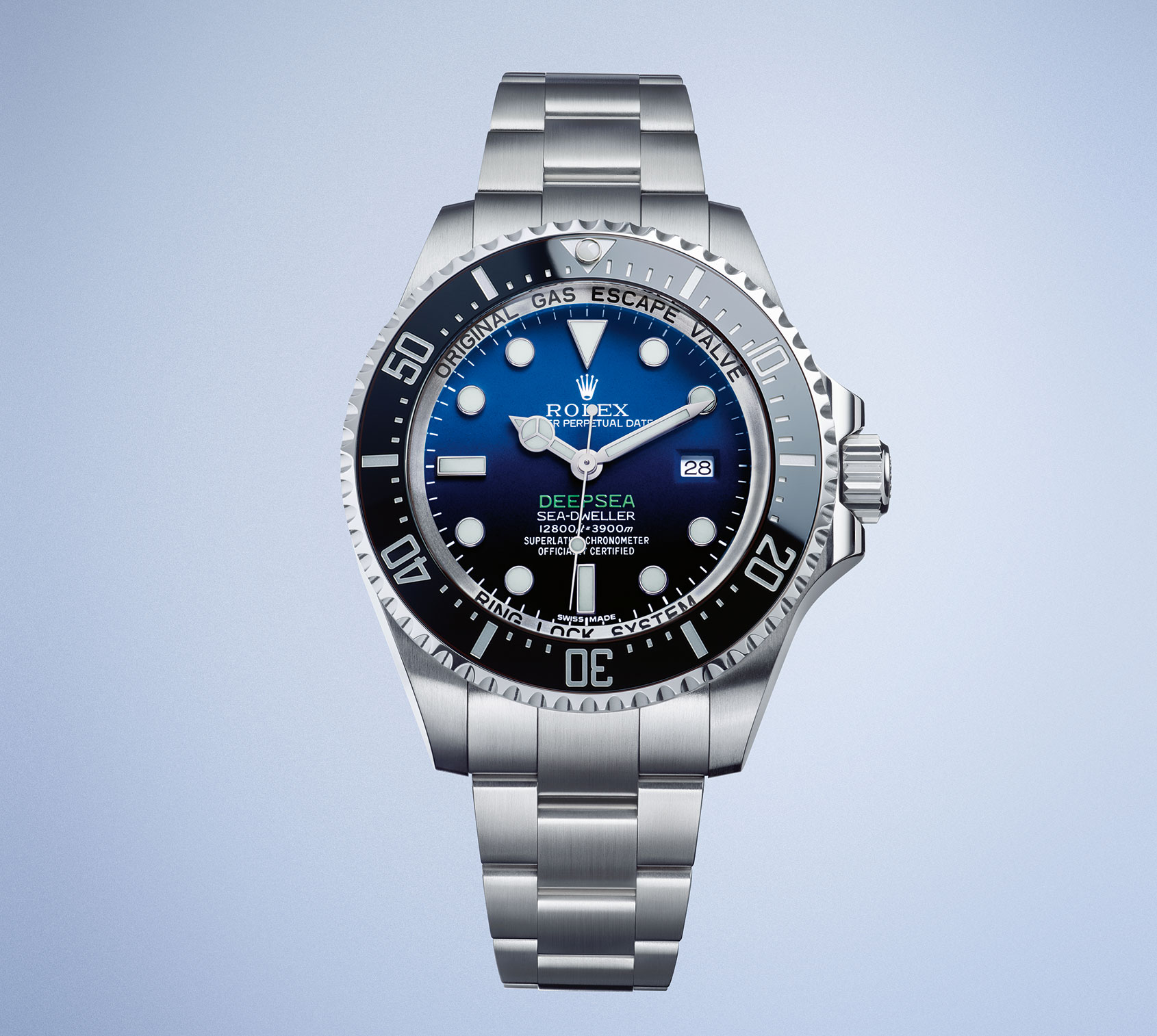 rolex deep sea blue dial