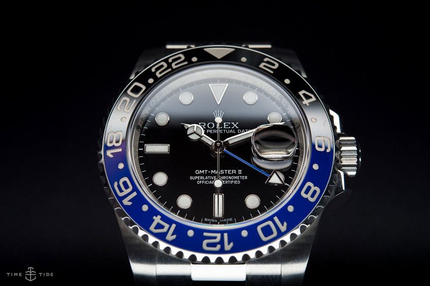 ROLEX Stainless Steel GMT Master II Batman w/ CARD 126710 BLNR SANT BLANC |  eBay