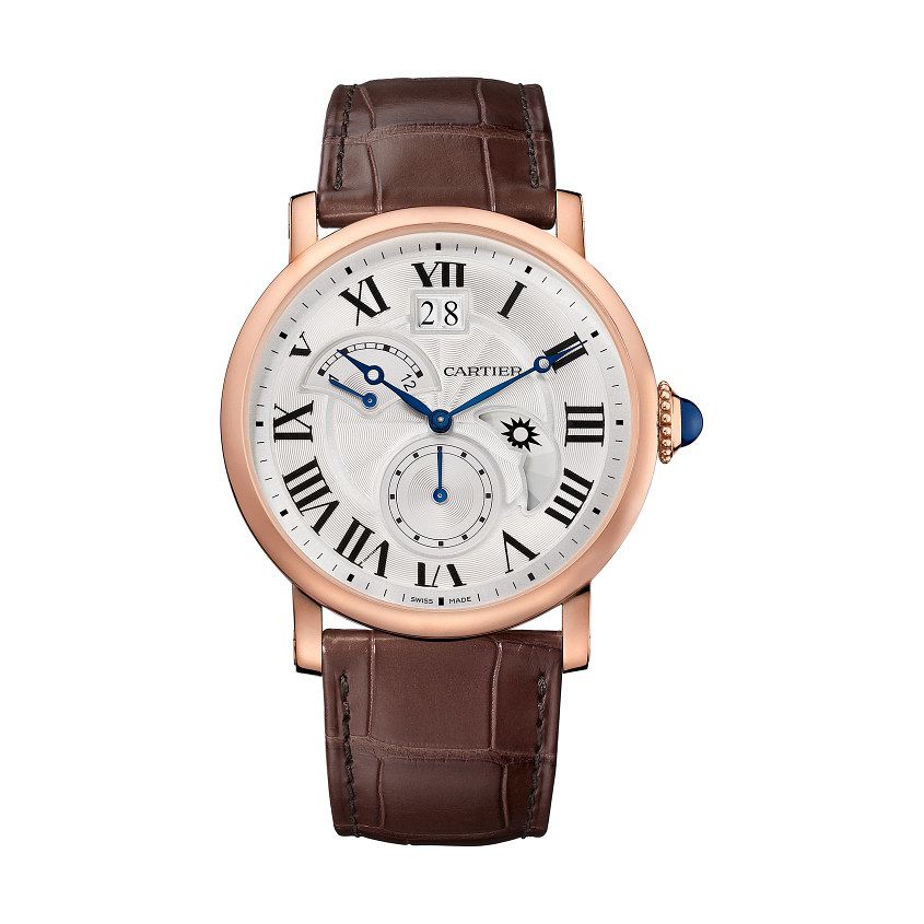 Rotonde-de-cartier-second-time-zone-day-night-pink-gold