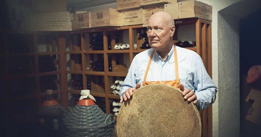 CEO of Tag Heuer, Jean-Claude Biver cuts a wheel of cheese while News  Photo - Getty Images