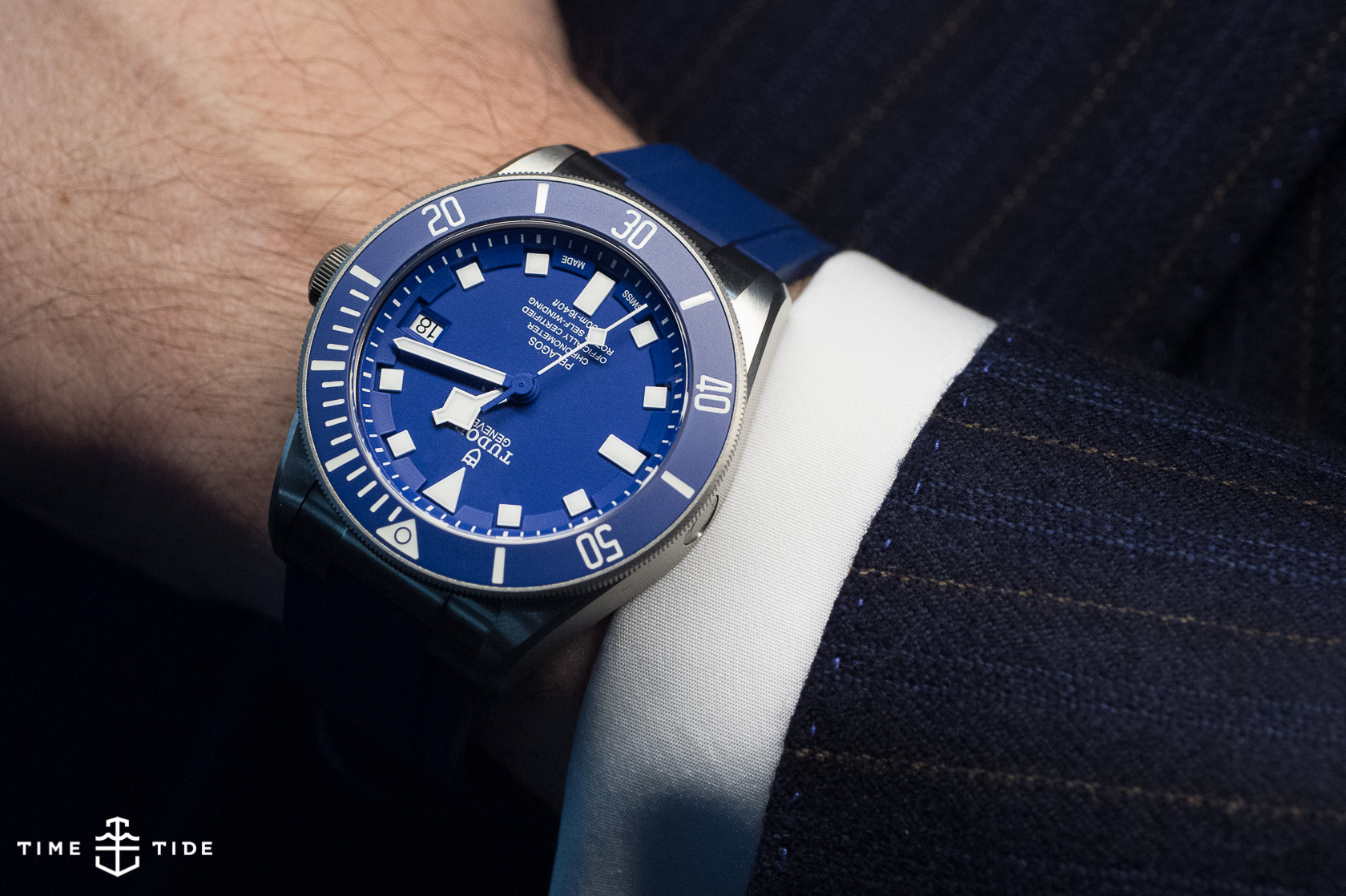 Tudor Pelagos Blue Ref 25600TB Handson Review