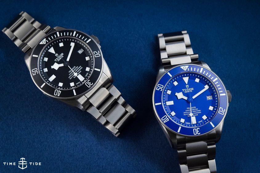 Pelagos blue hot sale vs black