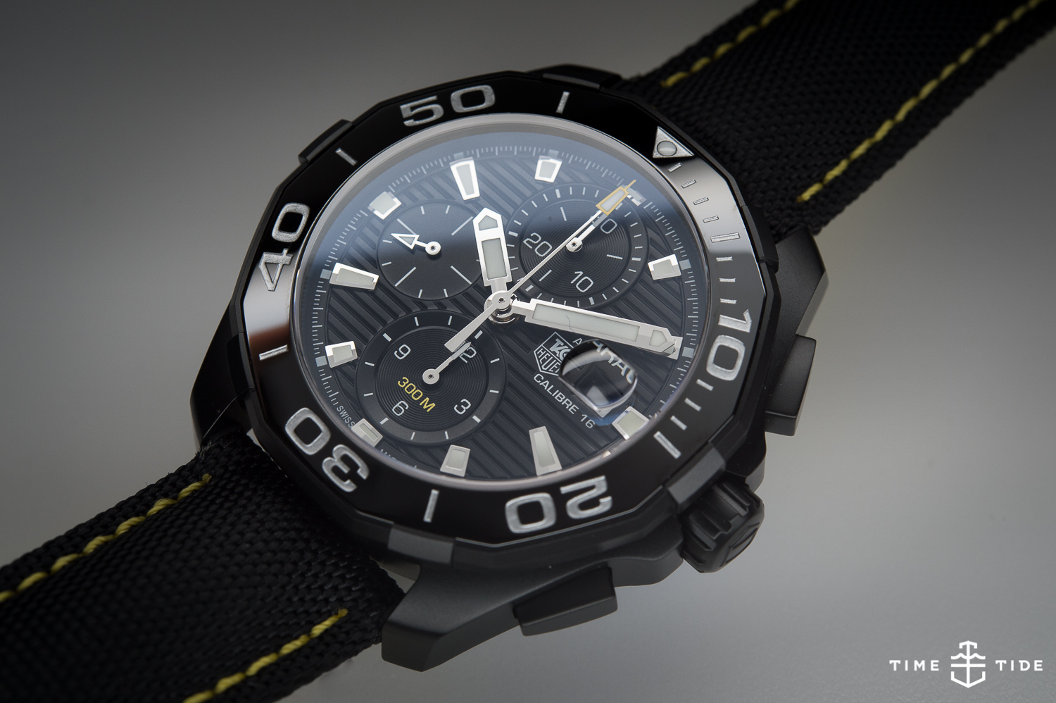 TAG Heuer Aquaracer 300 Calibre 16 Chronograph Ceramic Bezel In depth Review