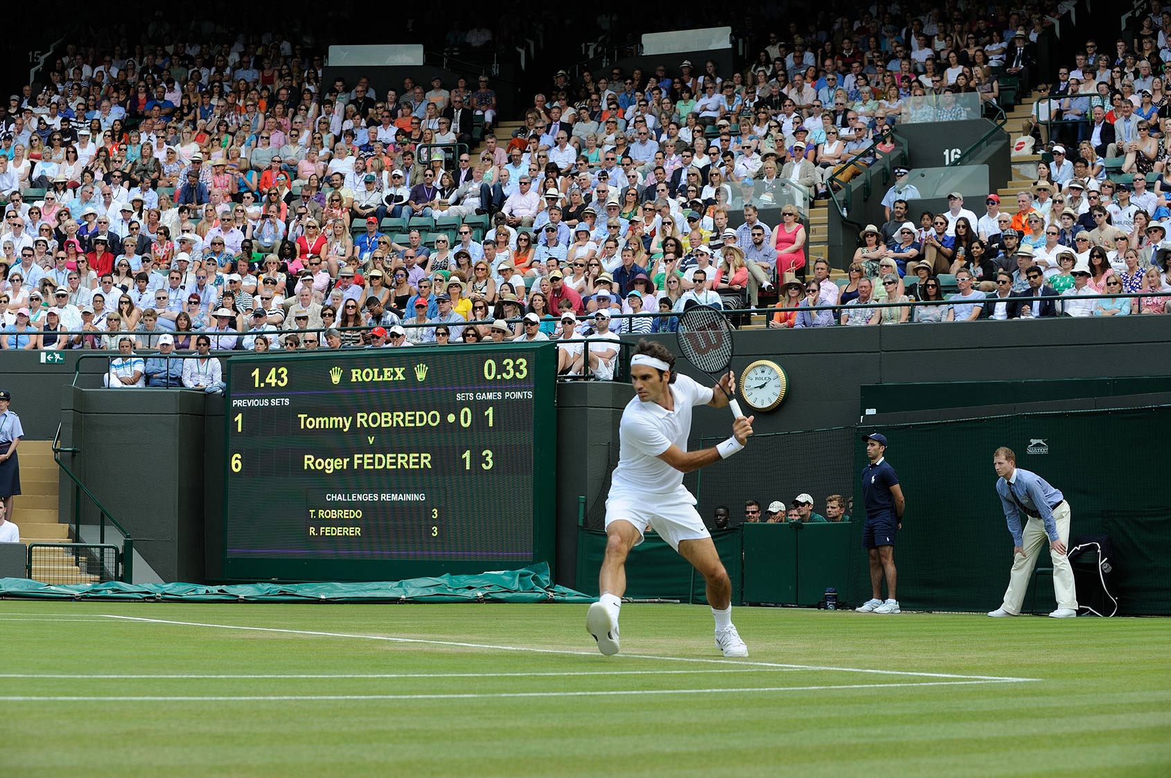 official wimbledon timekeeper