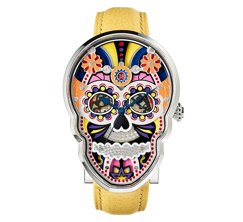 Skull watches offer a timely reminder