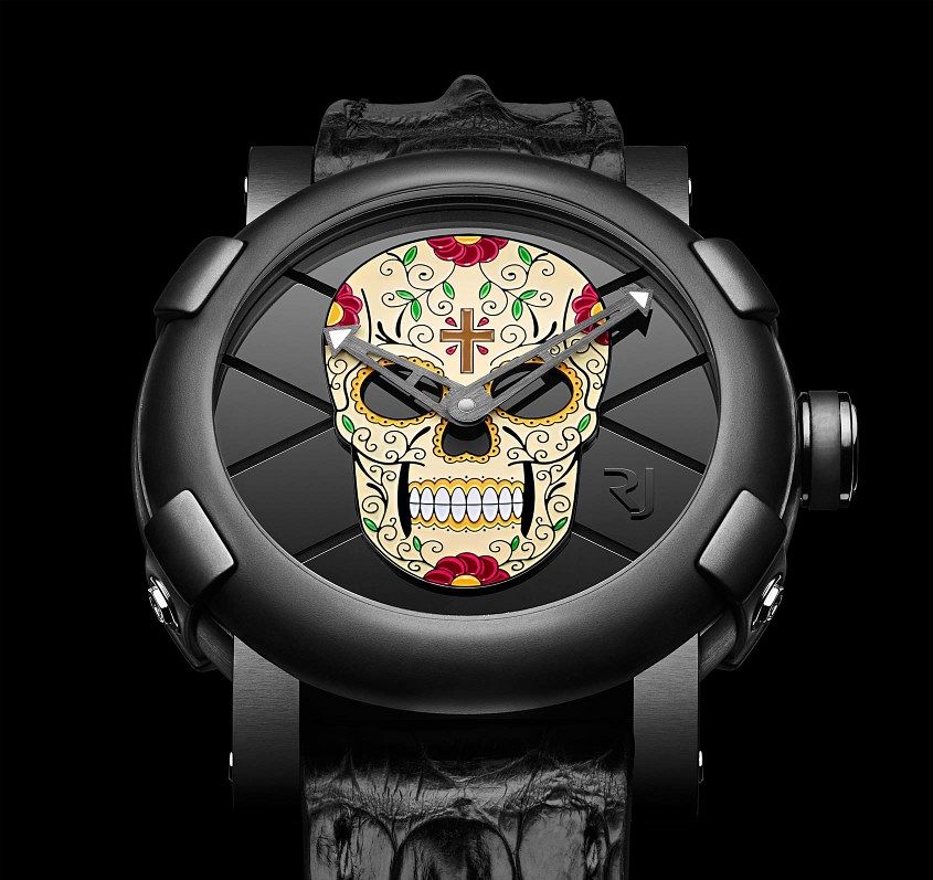 Expensive skull watch best sale