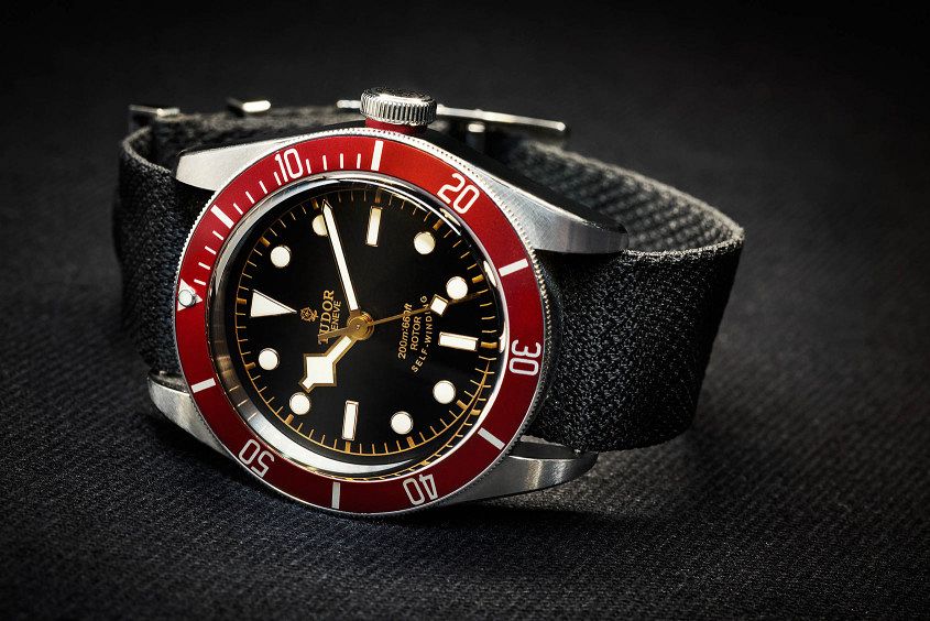 Tudor heritage black hot sale bay 79220n