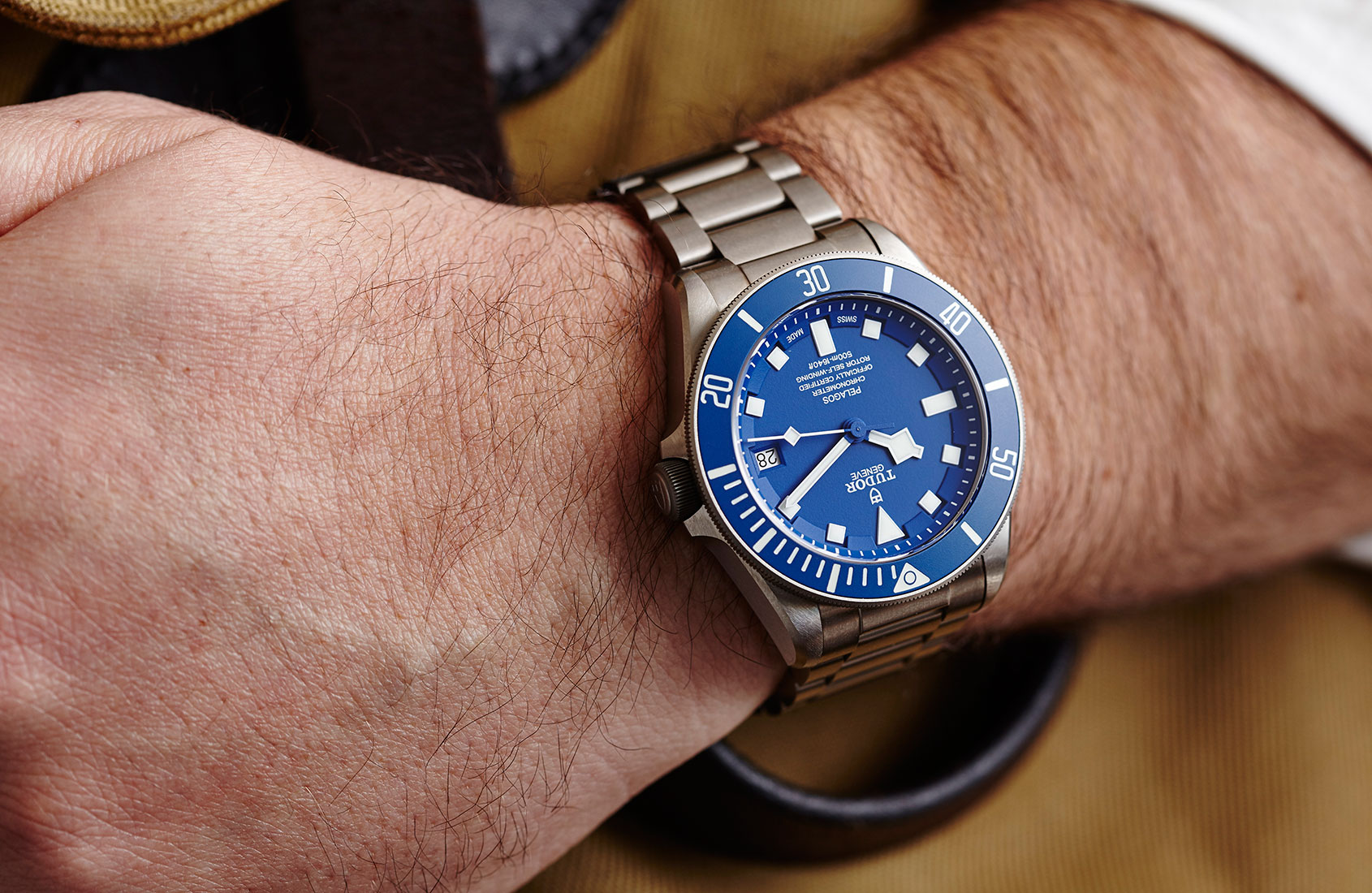 Tudor pelagos blue on wrist new arrivals