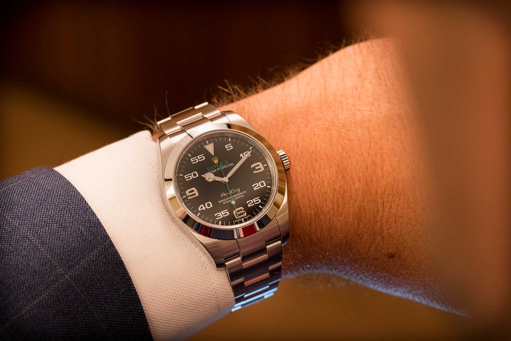 rolex air king 2010