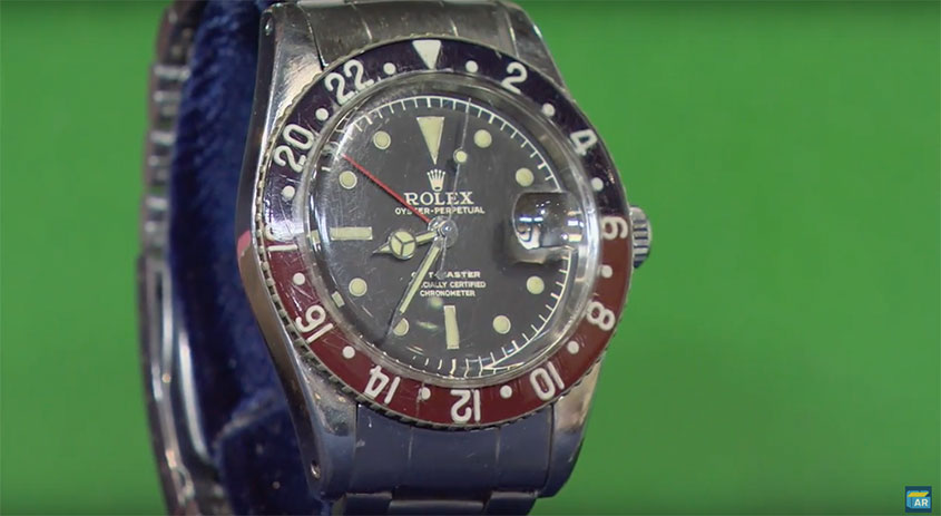 1960 Rolex GMT Master Valuation on Antiques Roadshow Ends in Tears