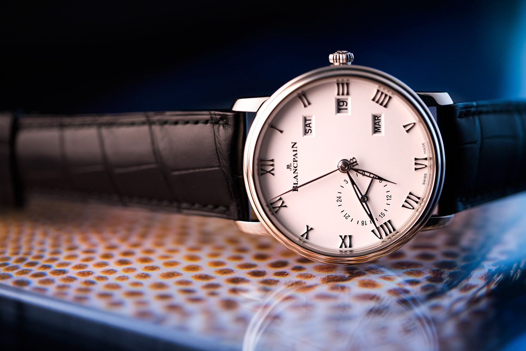 Blancpain Villeret Annual Calendar with GMT Handson Review