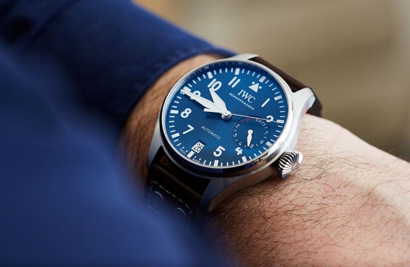 IWC-Big-Pilot-Little-prince-wrist-2