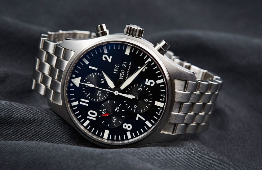 Iwc sale pilot chrono