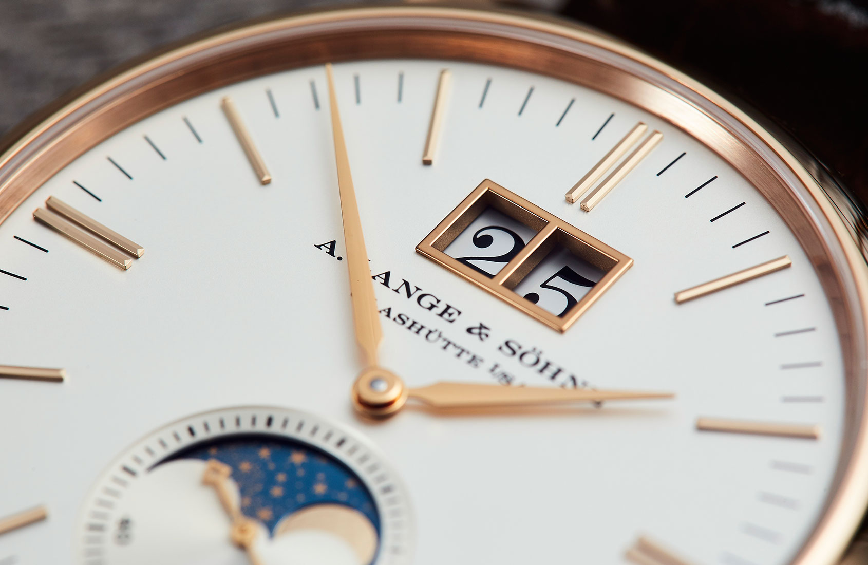 A. Lange S hne Saxonia Moonphase Review Utter Refinement