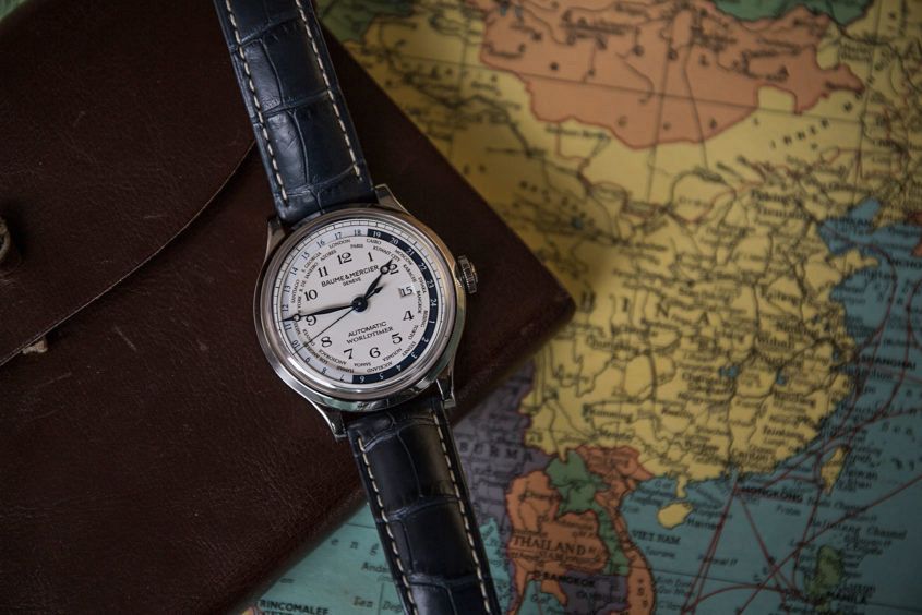 Baume and mercier discount worldtimer