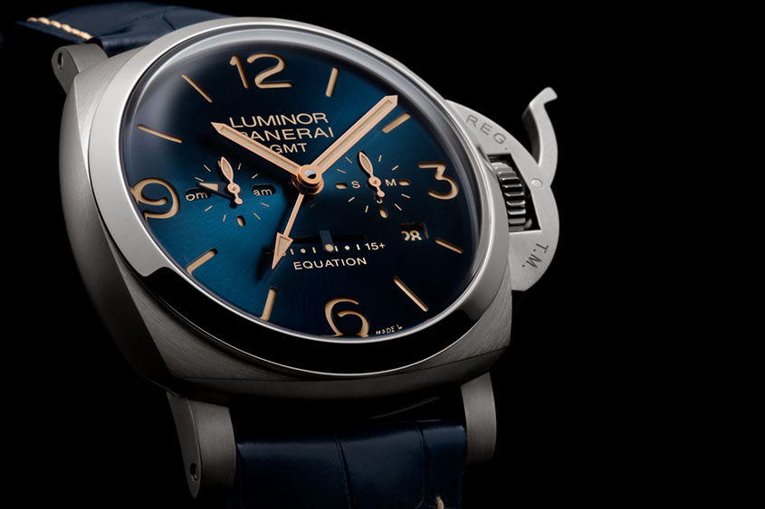 Panerai s Luminor 1950 8 Days Equation of Time Titanio A