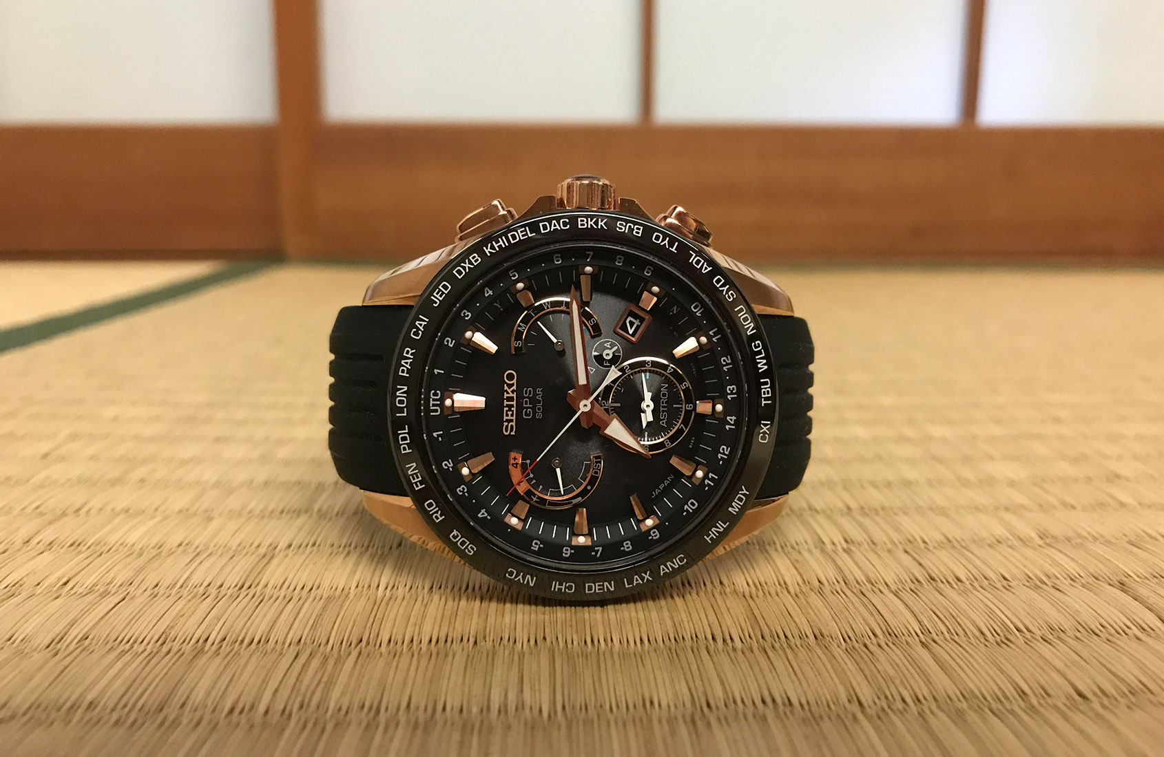 Seiko Astron GPS Solar 8X Dual Time One-week Review in Japan