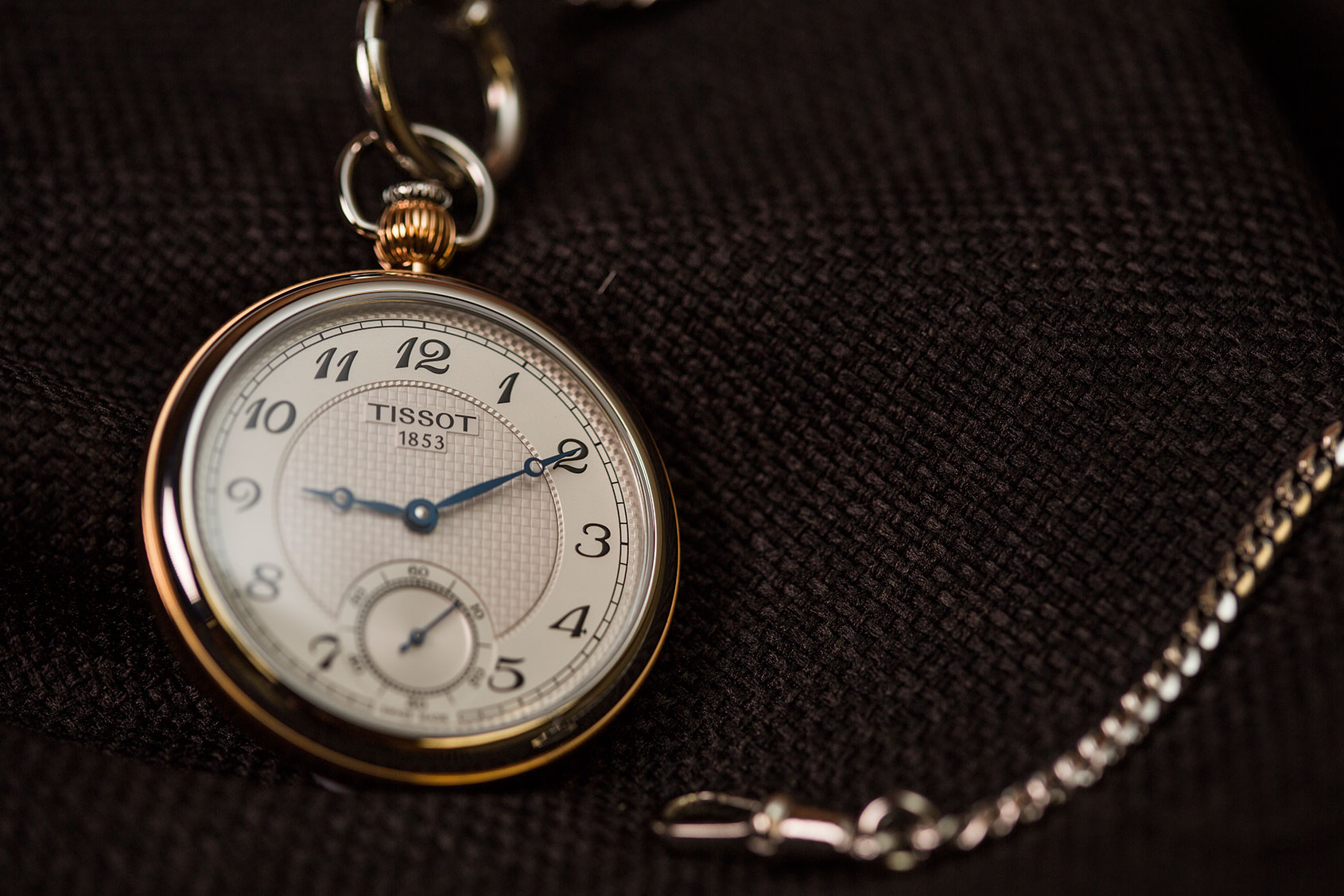 Tissot mechanical shop pocket watch