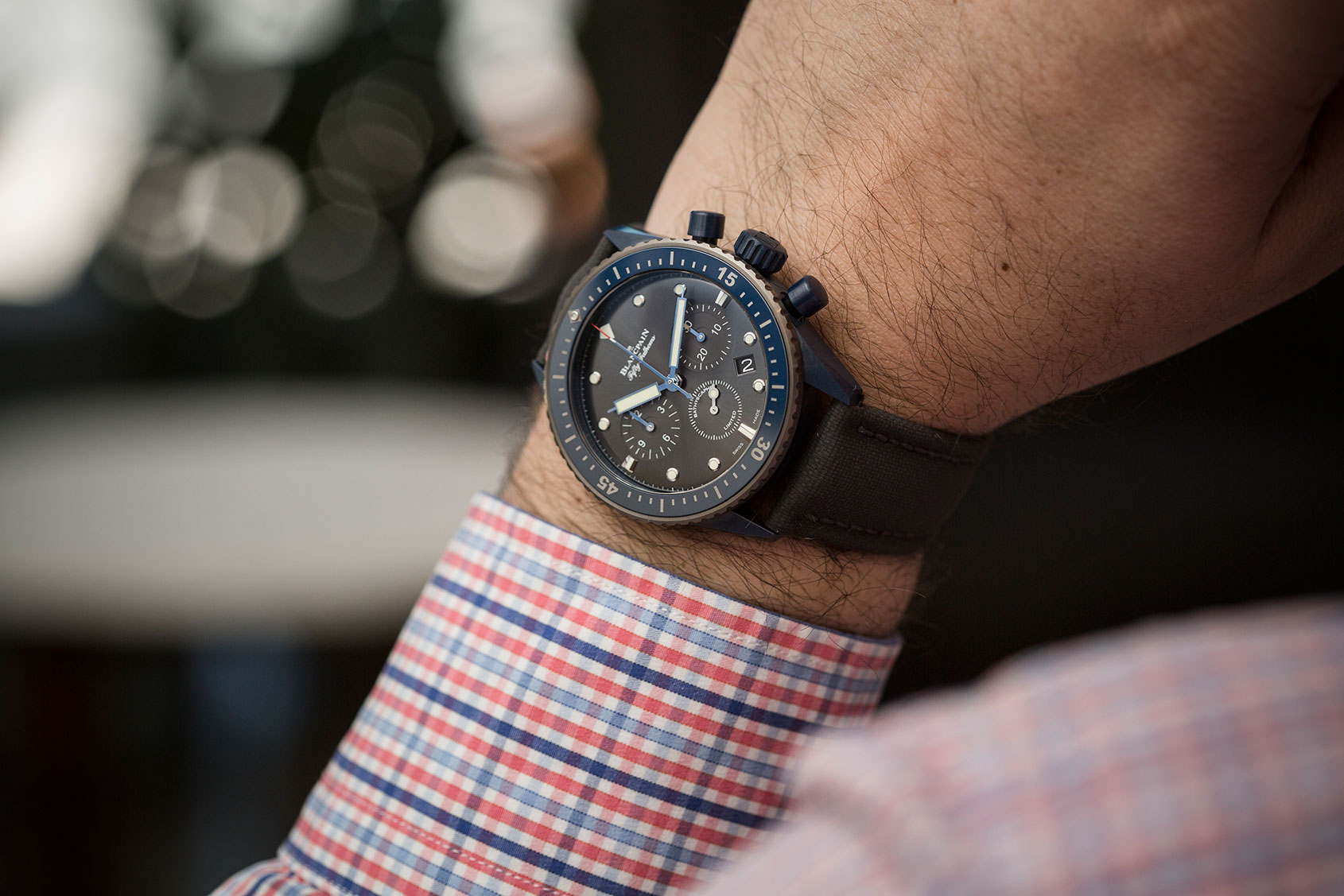 Blancpain flyback chronograph discount review