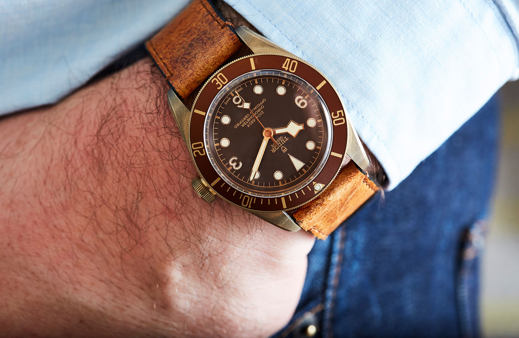 Tudor black bay bronze discontinued sale