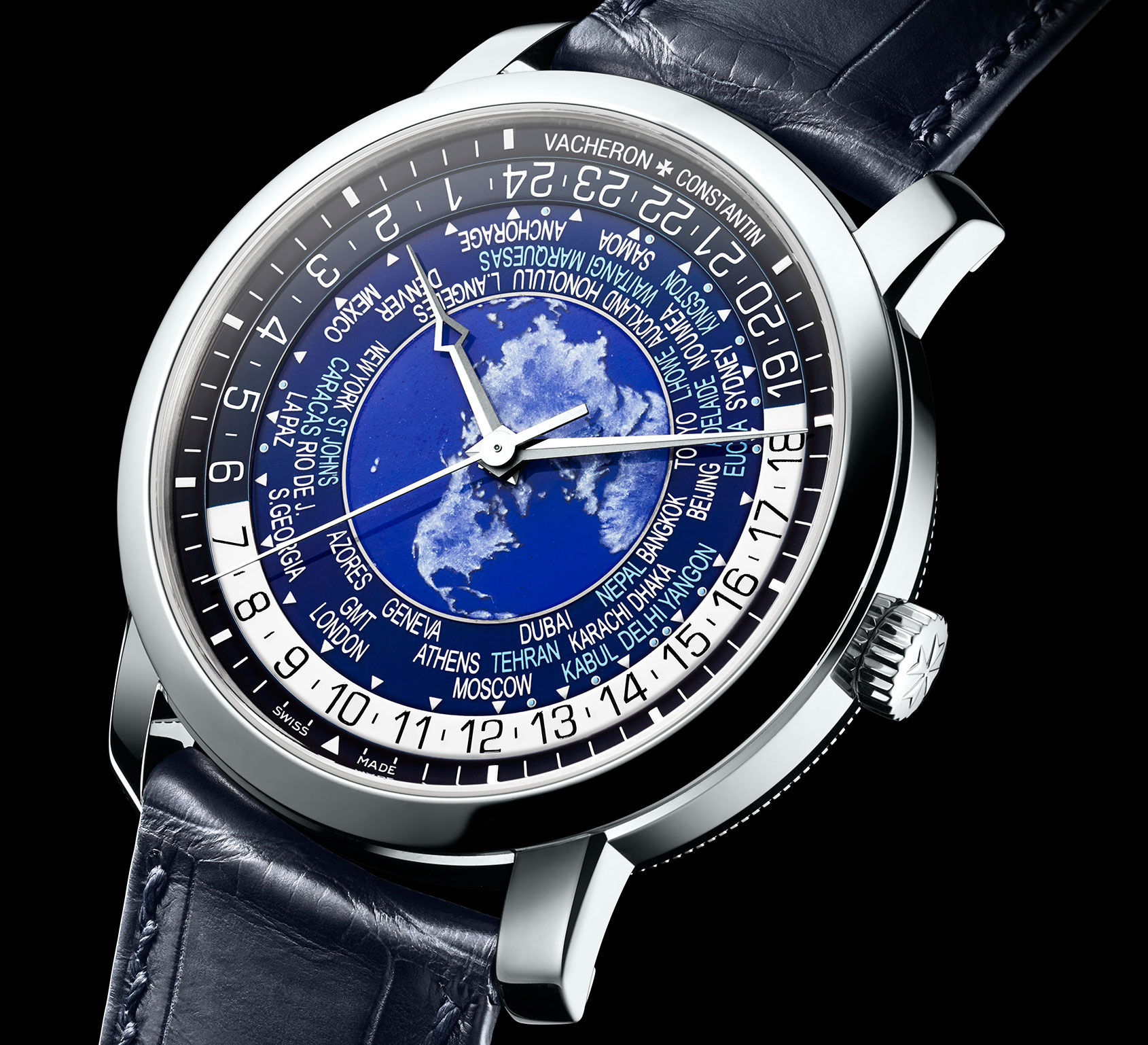 Vacheron Constantin Traditionelle World Time See the World as