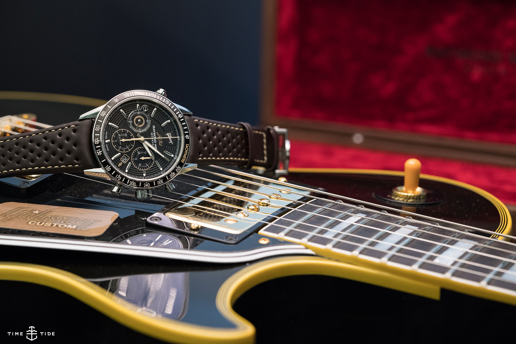 Raymond Weil Freelancer Gibson Les Paul Hands on Review