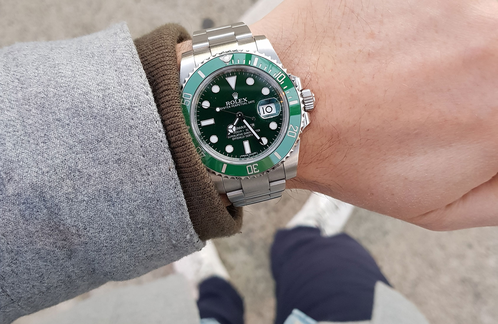 rolex submariner hulk