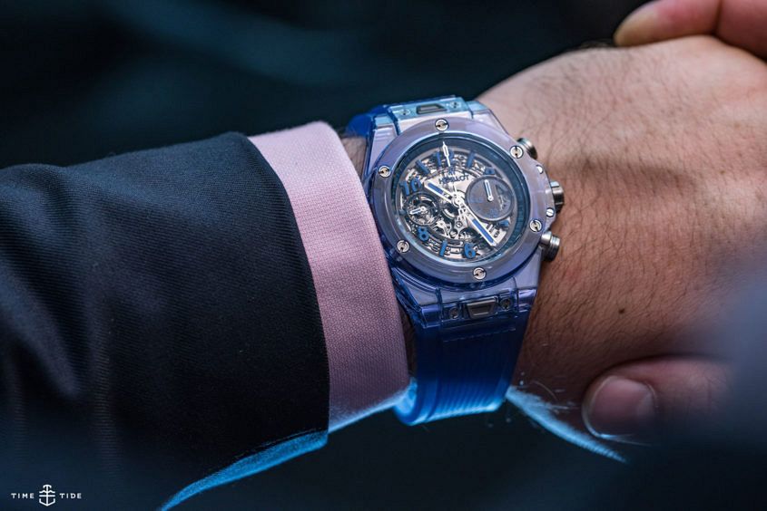 Hublot shop sapphire blue