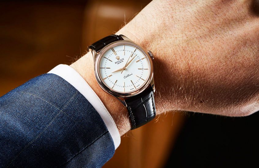 rolex cellini time