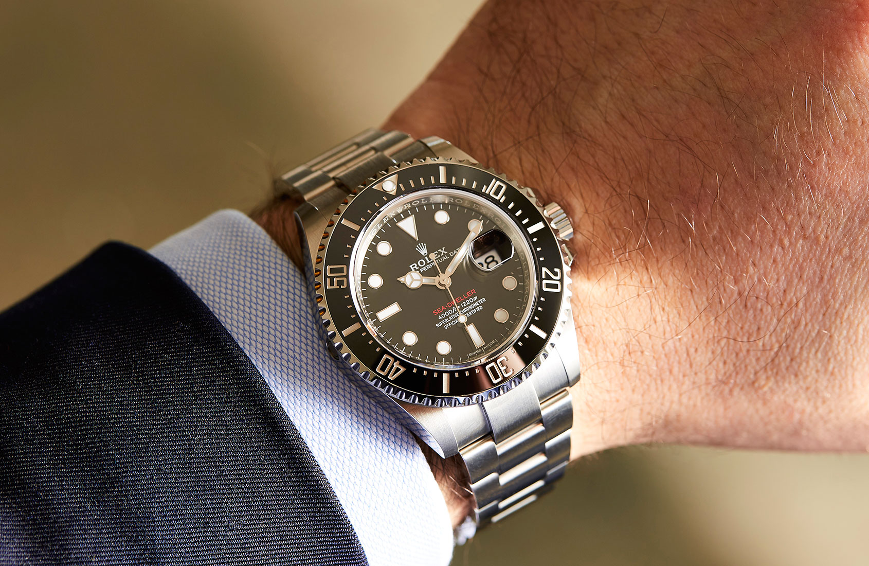 rolex sea dweller red 126600