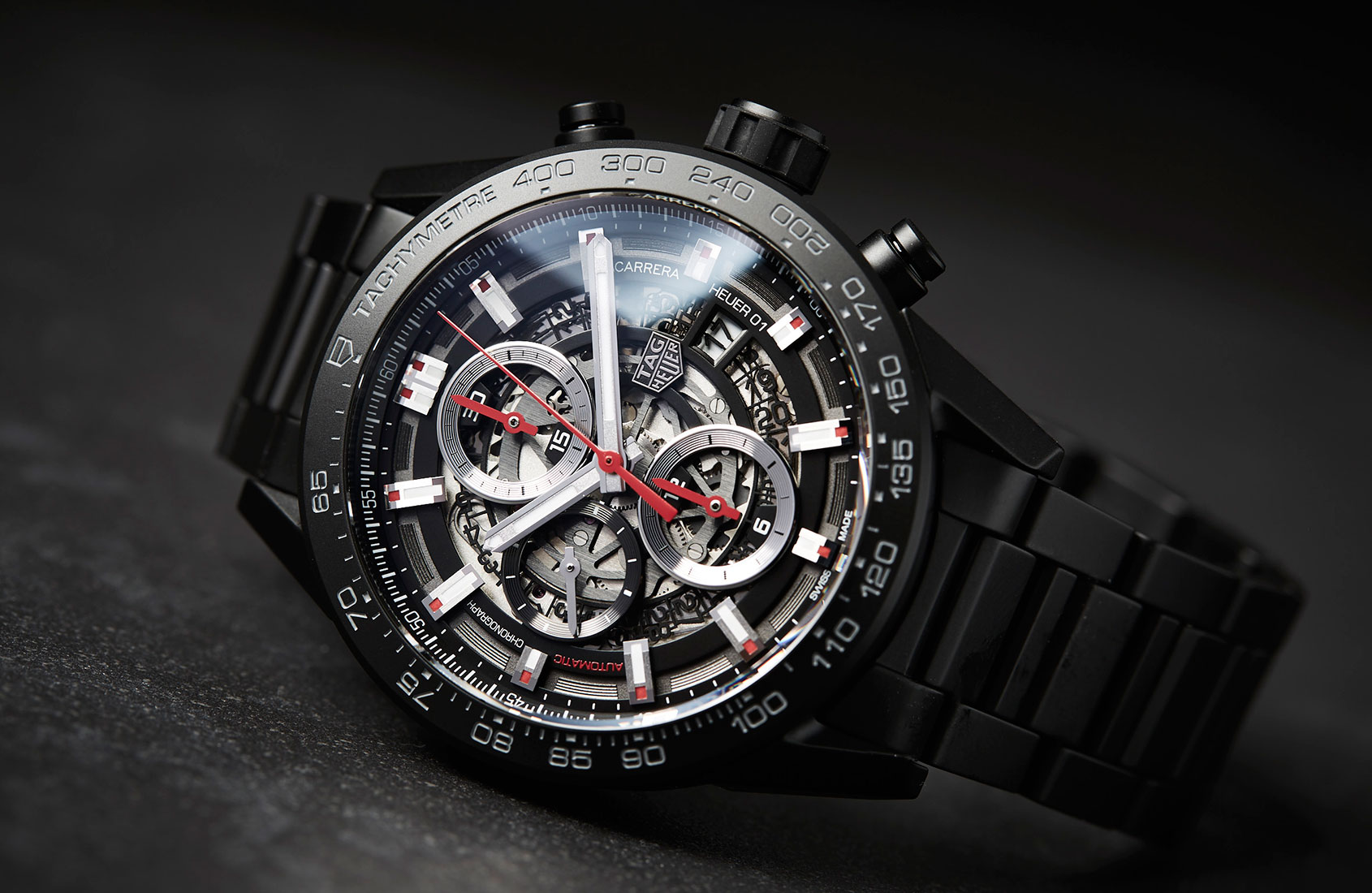 TAF Heuer Carrera Heuer 01 43mm in Black Ceramic In depth Review