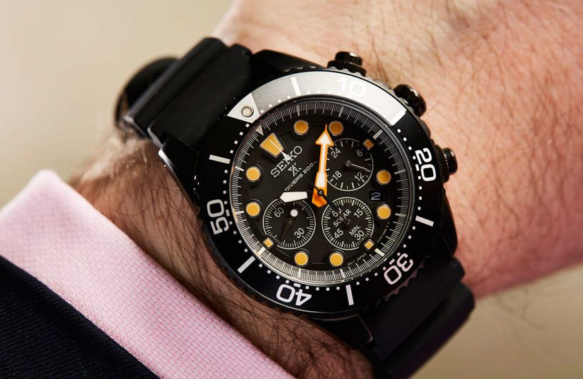 Seiko diver outlet chrono