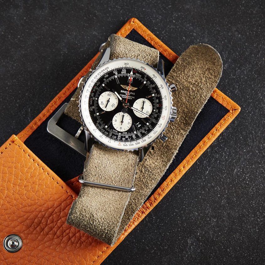 NATO watch strap, Breitling Navitimer Chronograph