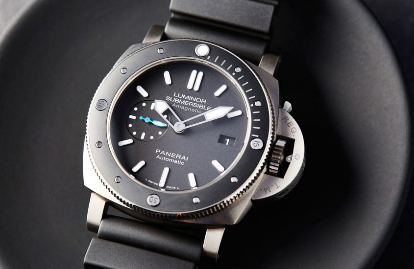 Luminor submersible 1950 amagnetic hot sale 3 days automatic titanio