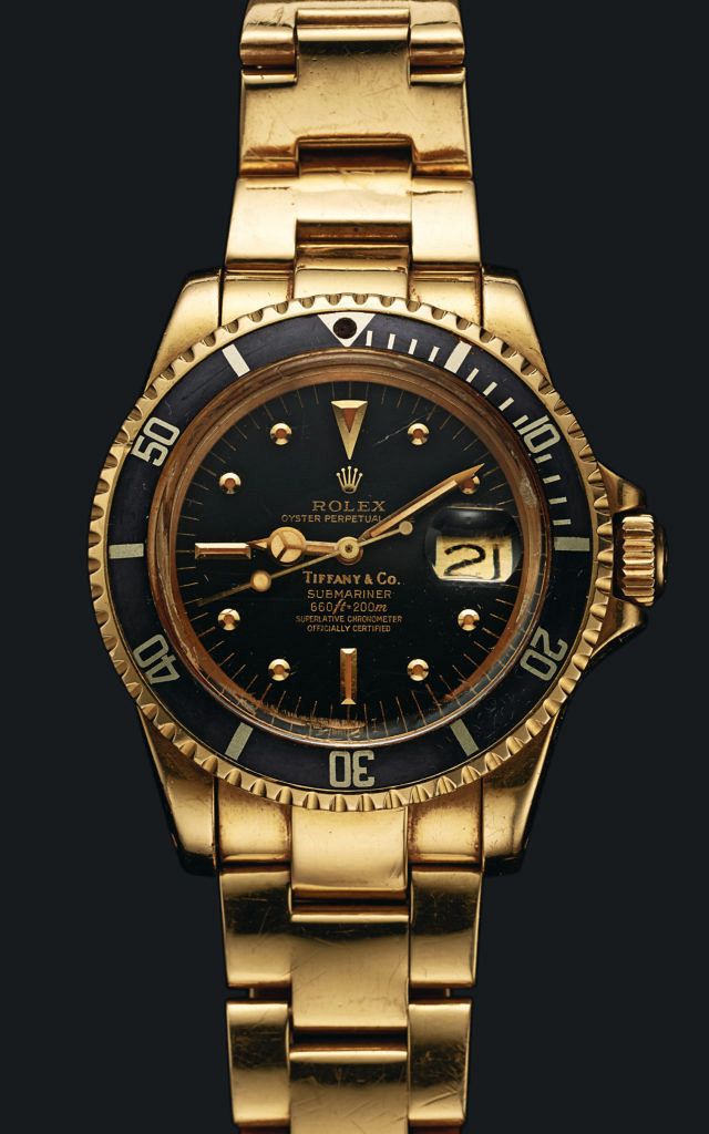 Sylvester Stallone's Tiffany & Co Rolex Submariner