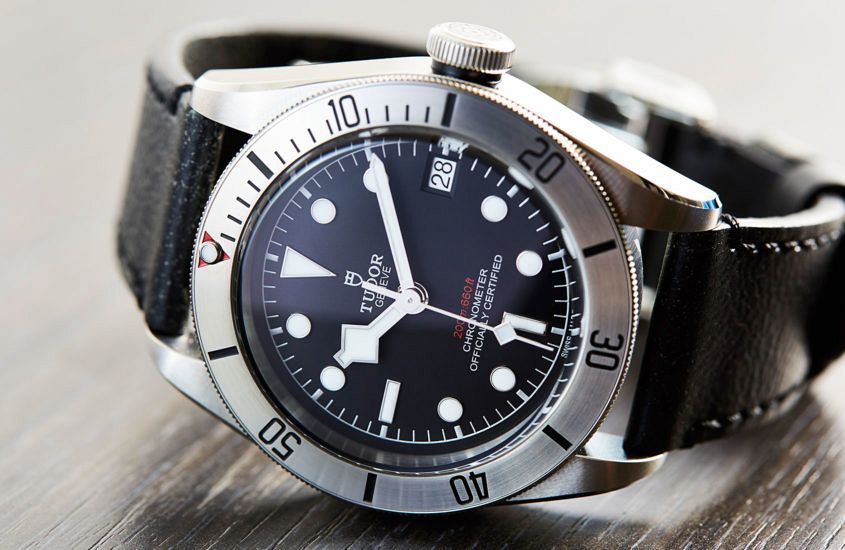 Tudor black bay deals steel lug width