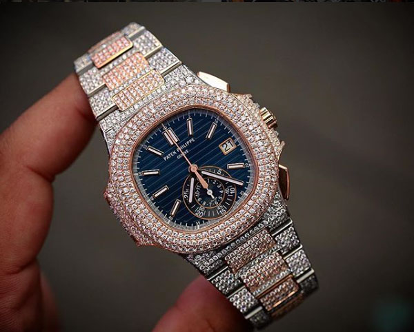 Custom Afterset Watches - Diamond Rolex, Cartier, Hublot etc.