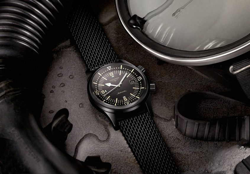 Longines Legend Diver Watch Review Reference L36744506  A Tribute To  A Classic 1960 Dive Watch 