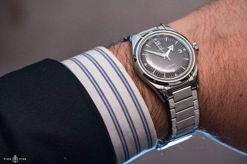 Omega 1957 Trilogy Railmaster 