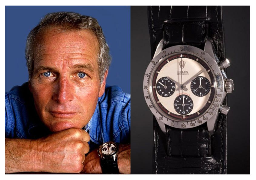 hammer prices of celebrity owned watches