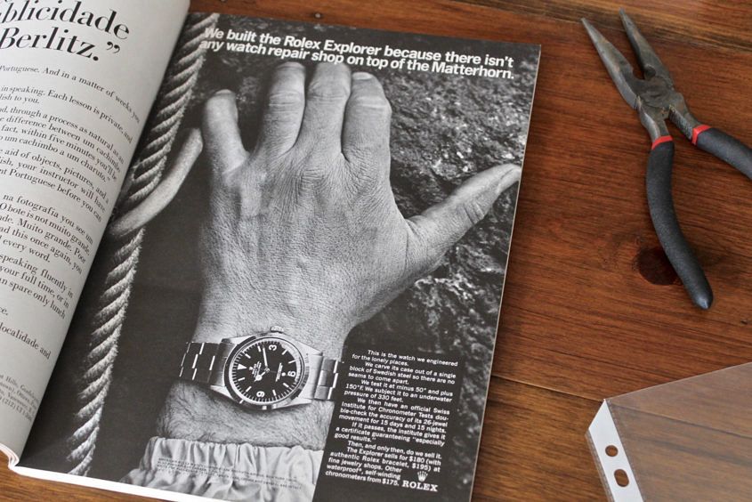 Vintage rolex hotsell ads for sale