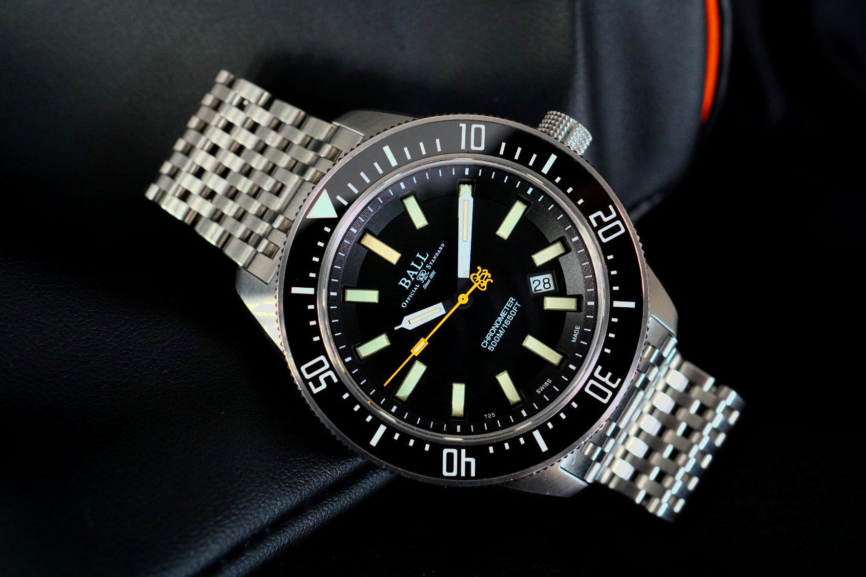 HANDS ON Vintage style solid build and lume for days the Ball Engineer Master II Skindiver II