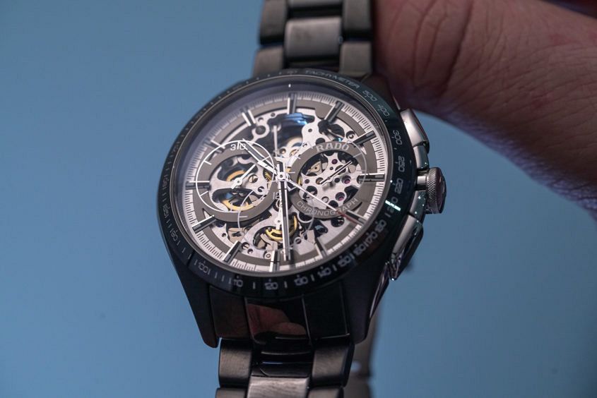 Watch on the wrist hyperchrome 2025 skeleton automatic chronograph limited edition