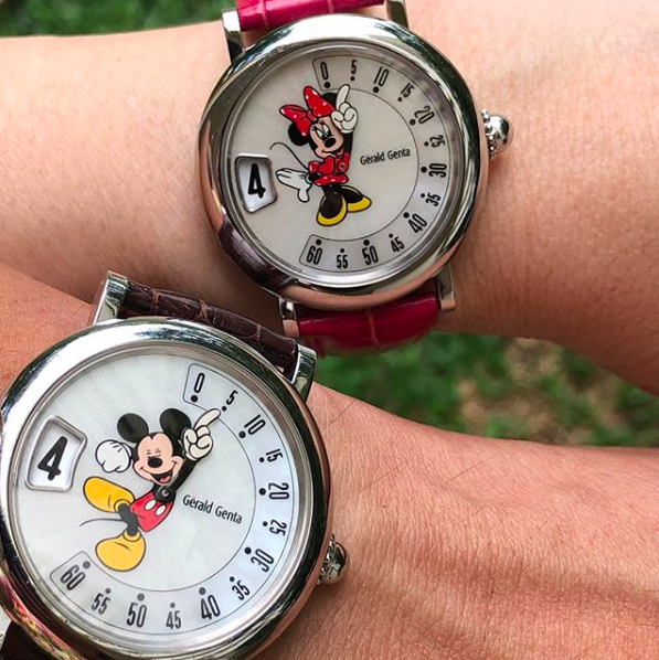 Gerald genta disney clearance watches