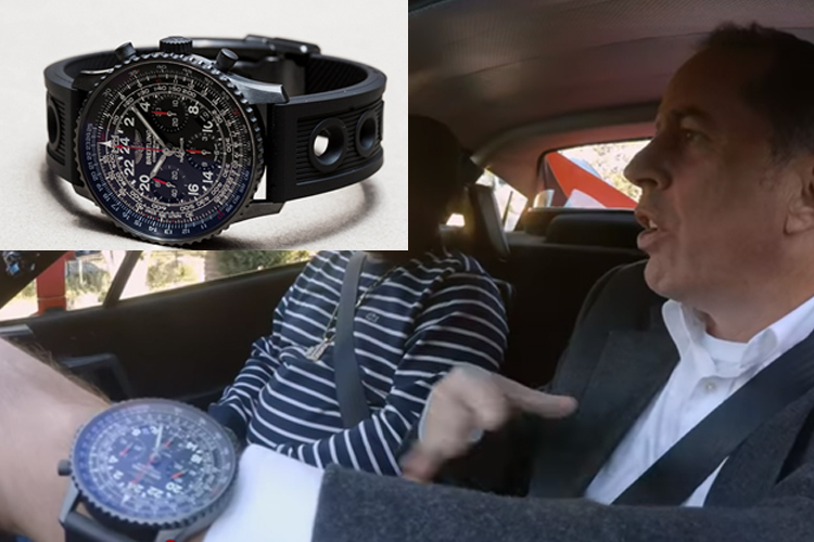 interesting watches comedians in cars getting coffee rolex