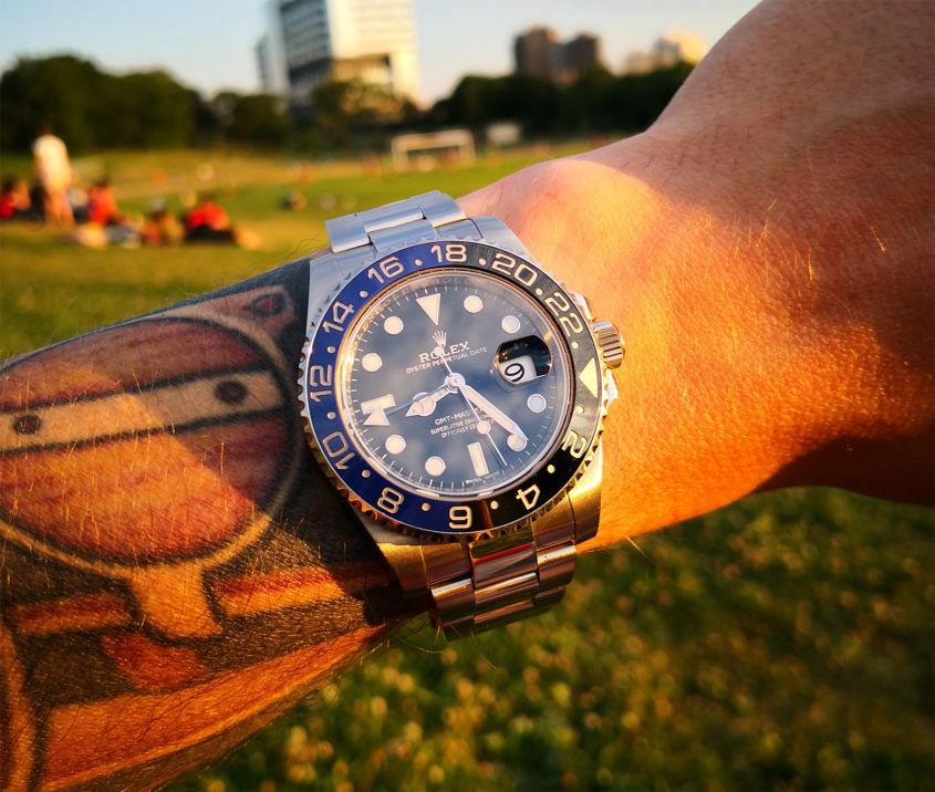 Buy rolex gmt discount master ii batman