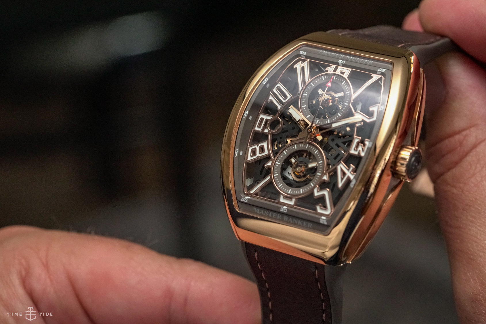 INTRODUCING Three times the charm the Franck Muller Vanguard