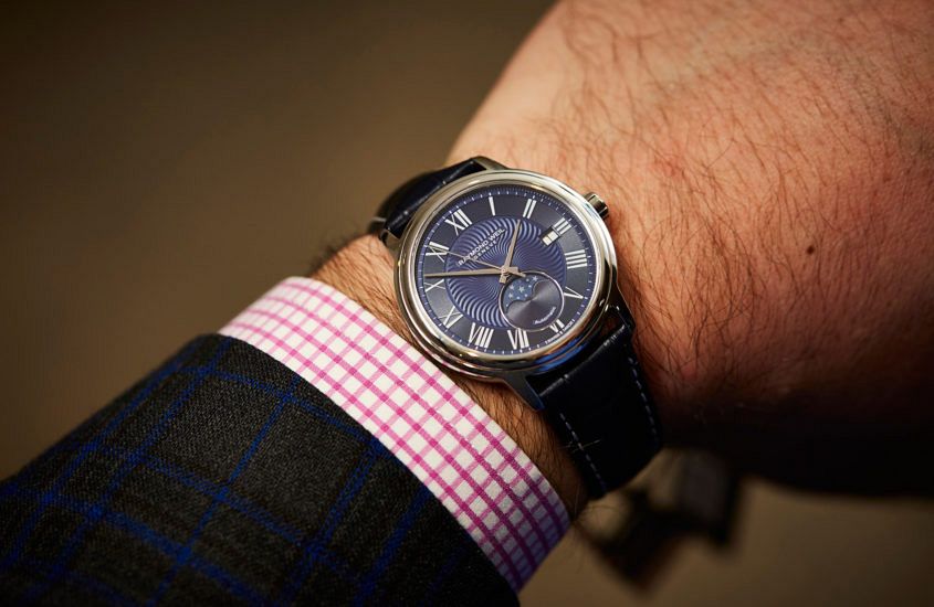 Raymond weil 2025 maestro blue dial